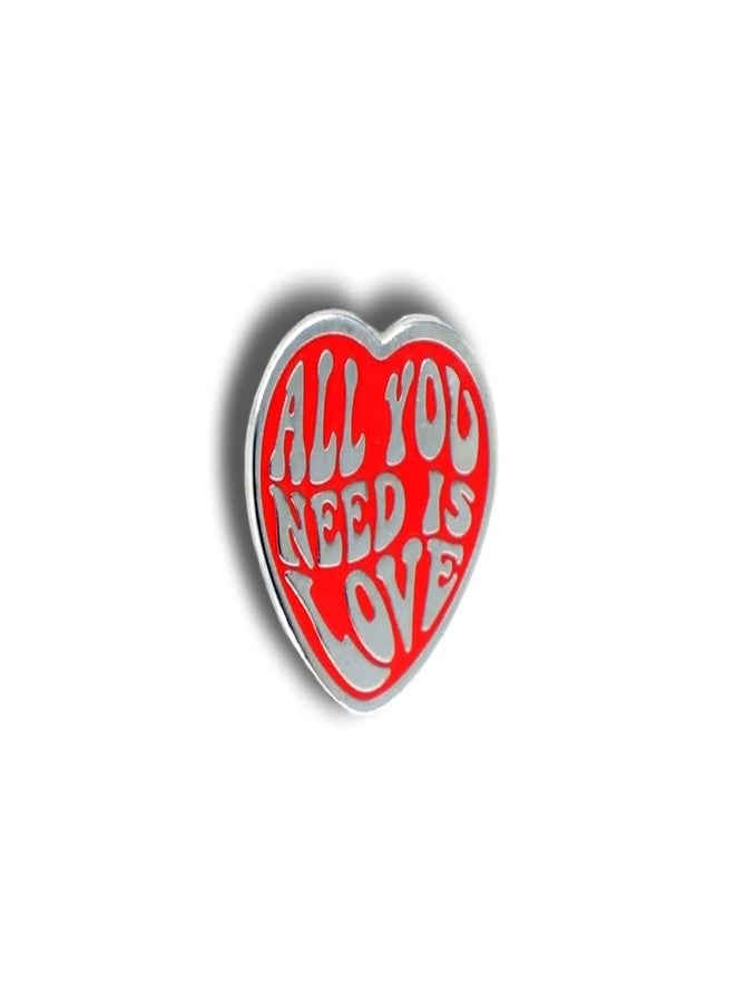 Untitled All you need is love Hard Enamel Pin Badge Gift for The Beatles lovers Man Woman Peace Hippie - Image 1